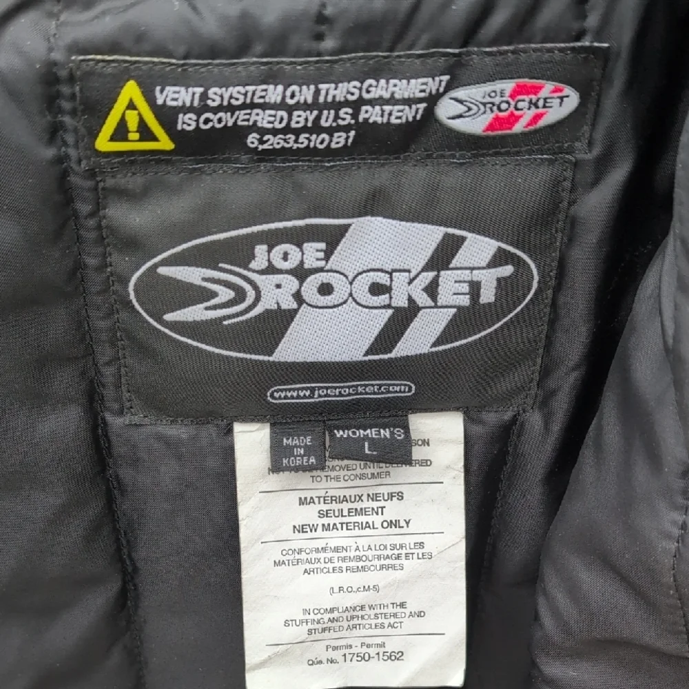 Joe Rocket Black and Gray Performance Jacket - Picture 7 of 12